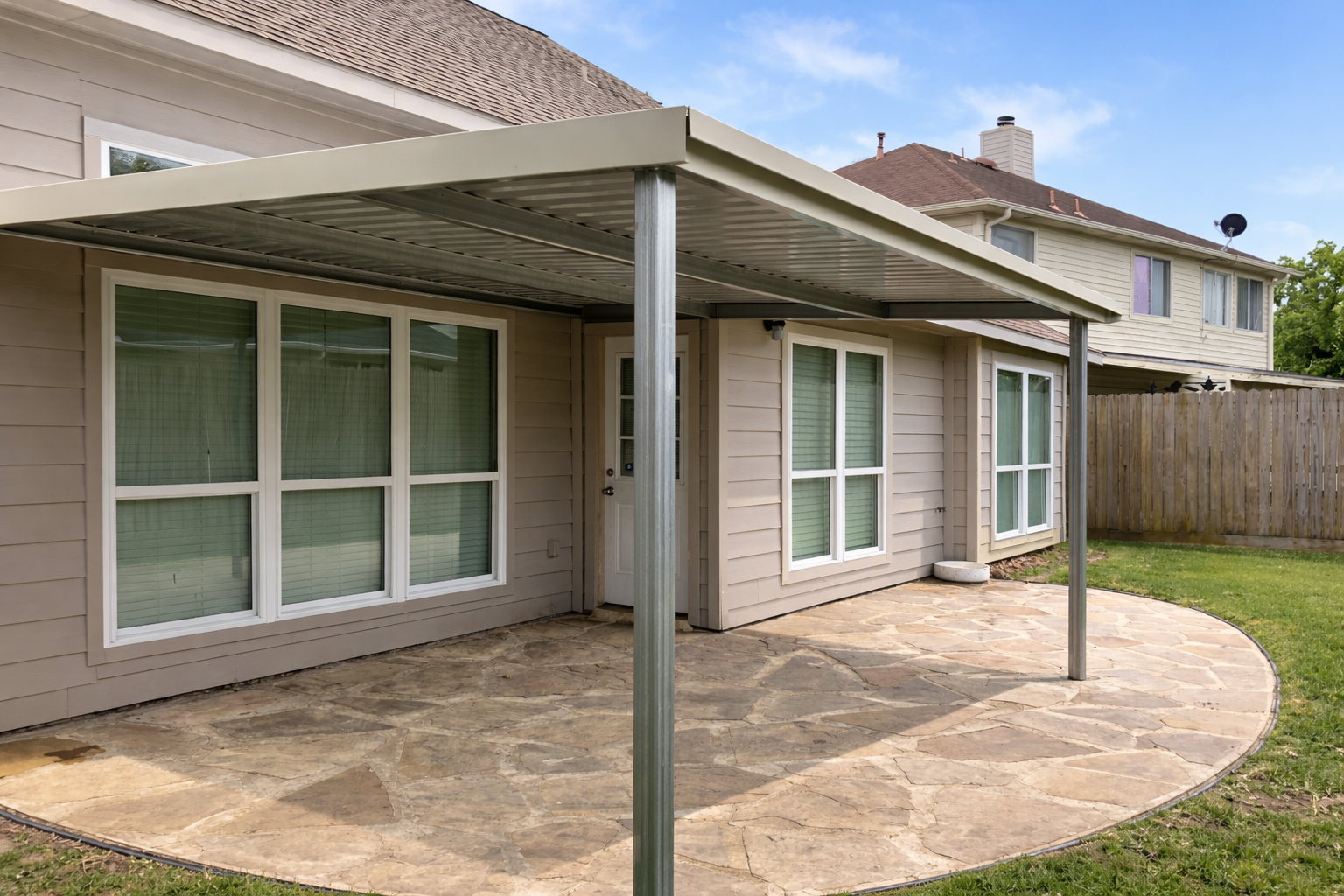 Galvanized Covers & Carports — Kool Covers project photo 11