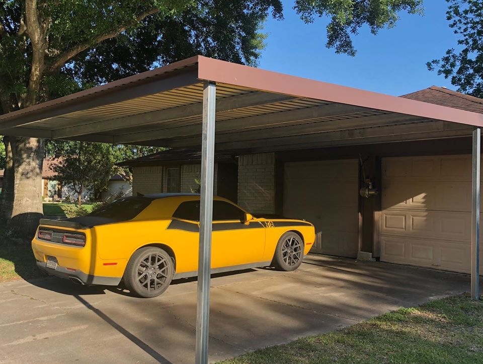 Galvanized Covers & Carports — Kool Covers project photo 8