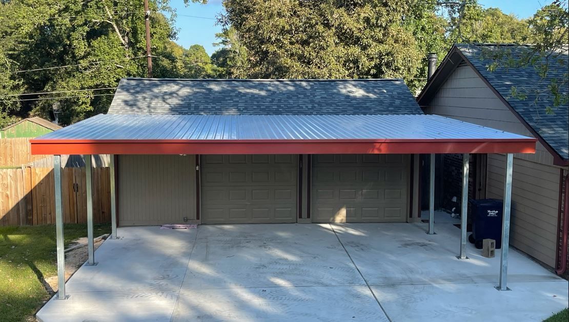 Galvanized Covers & Carports — Kool Covers project photo 3